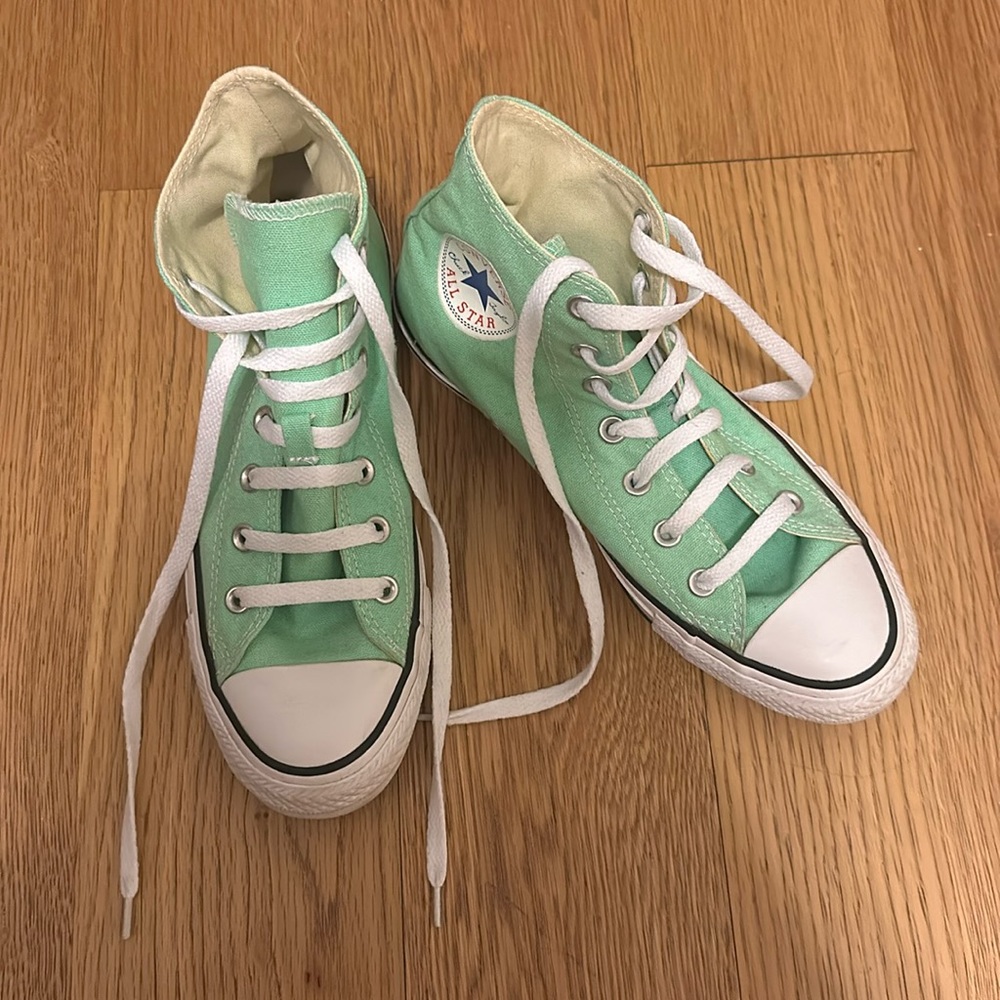 Converse Chuck Taylor All Star High Top Shoes - Green